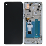 LCD displej za Motorola One Action XT2013 + touchscreen + frame Denim Blue Service Pack original/5D68C14737P.