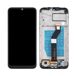 LCD displej za Motorola Moto G8 Power Lite + touchscreen + frame crni CHO.