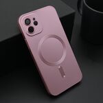 Maska / futrola ELEGANT MAGSAFE za iPhone 12 roze (MS).