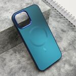 Maska / futrola COLOR METAL MagSafe za iPhone 13 Pro Max (6.7) plava (MS).