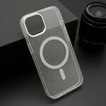 Maska / futrola SPARKLING MagSafe za iPhone 15 providna (MS).
