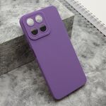 Silikonska maska / futrola Pro Camera za Honor X7c/Honor 200 Smart ljubicasta (MS).