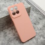Maska / futrola Soft 3D camera za Honor X7c/Honor 200 Smart roze (MS).