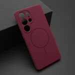 Maska / futrola MagSafe TOUCH za Samsung S938 Galaxy S25 Ultra 5G bordo (MS).