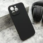 Maska / futrola VELVET TOUCH za iPhone 14 Pro Max (6.7) crna (MS).