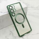 Maska / futrola CAMERA PROTECT MAGSAFE za Samsung S938 Galaxy S25 Ultra 5G zelena (MS).
