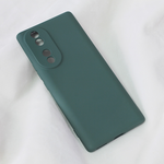 Maska / futrola Teracell Soft Velvet za Huawei Honor 70 tamno zelena.
