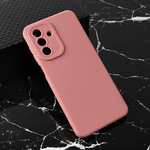 Silikonska maska / futrola Teracell Giulietta za Samsung A266 Galaxy A26 5G mat tamno roze.