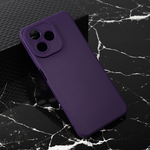 Silikonska maska / futrola Teracell Giulietta za Realme Note 50 mat tamno ljubicasta.