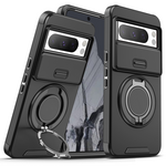 Maska / futrola CamShield Ring stand za Google Pixel 8 Pro crna.
