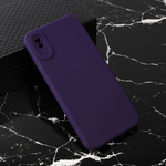 Silikonska maska / futrola Teracell Giulietta za Xiaomi Redmi 9A mat tamno ljubicasta.