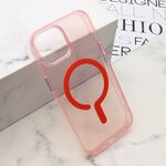 Maska / futrola ColorLoop MagSafe za iPhone 15 roze (MS).