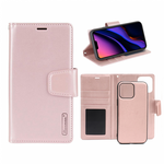 Maska / futrola Hanman Canvas original 2u1 za iPhone 13 Pro roze.