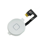 Flet za Iphone 4 sa home tasterom+home dugme belo.