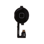 Flet za Iphone 4 sa home tasterom+home dugme crno.