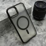Maska / futrola CAMERA DROP MagSafe za iPhone 11 (6.1) crna (MS).