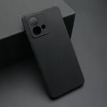 Maska / futrola ultra tanka KOLOR za Motorola Moto G84 crna (MS).