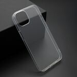 Silikonska maska / futrola ultra tanka PROTECT silikon za iPhone 14 providna (bela) (MS).