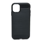 Silikonska maska / futrola BRUSHED za iPhone 11 (6.1) crna (MS).