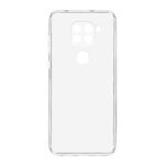 Silikonska maska / futrola ultra tanka PROTECT silikon za Xiaomi Redmi Note 9 providna (bela) (MS).