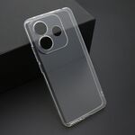 Silikonska maska / futrola ultra tanka PROTECT silikon za Xiaomi Redmi Note 14 5G providna (bela) (MS).
