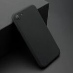 Maska / futrola ultra tanka KOLOR za iPhone SE (2020/2022)/7/8 crna (MS).