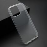 Silikonska maska / futrola ultra tanka PROTECT silikon za iPhone 14 Pro Max providna (bela) (MS).