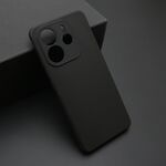 Maska / futrola ultra tanka KOLOR za Xiaomi Redmi Note 14 4G (Global) crna (MS).