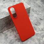 Maska / futrola GENTLE COLOR za Samsung Galaxy S25 Edge crvena (MS).