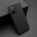Maska / futrola ultra tanka KOLOR za Xiaomi Redmi Note 12 Pro Plus crna (MS).