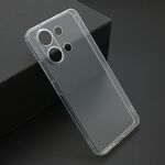 Silikonska maska / futrola ultra tanka PROTECT silikon za Xiaomi Redmi Note 13 4G providna (bela) (MS).