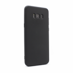 Maska / futrola Teracell ultra tanka za Samsung G955 S8 Plus mat crna.