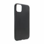 Silikonska maska / futrola ultra tanka za iPhone 11 6.1 mat crna.