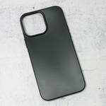 Silikonska maska / futrola ultra tanka za iPhone 13 Pro Max 6.7 mat crna.