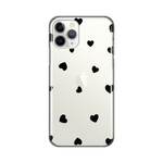 Silikonska maska / futrola print ultra tanka za iPhone 11 Pro Hearts.
