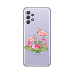 Silikonska maska / futrola print ultra tanka za Samsung A336 Galaxy A33 5G Flamingo.