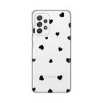 Silikonska maska / futrola print ultra tanka za Samsung A525 Galaxy A52 4G/A526 Galaxy A52 5G/A528B Galaxy A52s 5G Hearts.