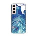 Silikonska maska / futrola print za Samsung Galaxy S22 Blue Marble.