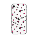 Silikonska maska / futrola print ultra tanka za iPhone 7/8/SE (2020)/SE (2022) Heart Pattern.