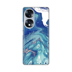 Silikonska maska / futrola print za Huawei Honor 70 Blue Marble.