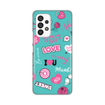 Silikonska maska / futrola print za Samsung A536 Galaxy A53 5G Love.
