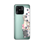 Silikonska maska / futrola print ultra tanka za Xiaomi Redmi 10C Cats.