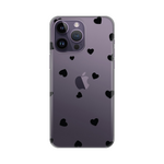 Silikonska maska / futrola print ultra tanka za iPhone 14 Pro Max 6.7 Hearts.
