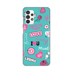 Silikonska maska / futrola print za Samsung A135 Galaxy A13 4G Love.