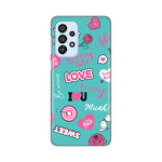 Silikonska maska / futrola print za Samsung A336 Galaxy A33 5G Love.