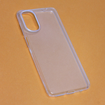 Torbica Silikonska maska / futrola ultra tanka za Motorola Moto G22 providna.