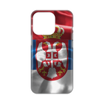 Silikonska maska / futrola print ultra tanka za iPhone 14 SRB.