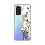 Silikonska maska / futrola print ultra tanka za Xiaomi Redmi Note 11/Redmi Note 11s Cats.