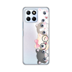 Silikonska maska / futrola print ultra tanka za Huawei Honor X6 Cats.
