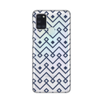 Silikonska maska / futrola print ultra tanka za Samsung A217F Galaxy A21s Blue cubes.